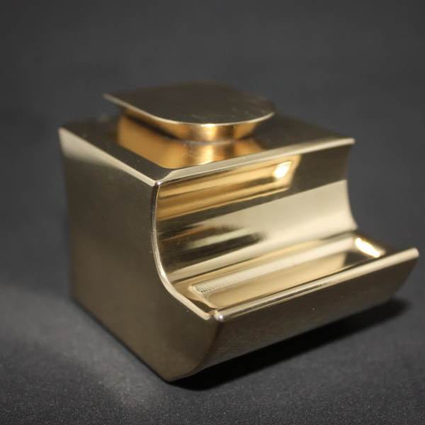 Solid Brass Block The Pen RestThe Pen Rest